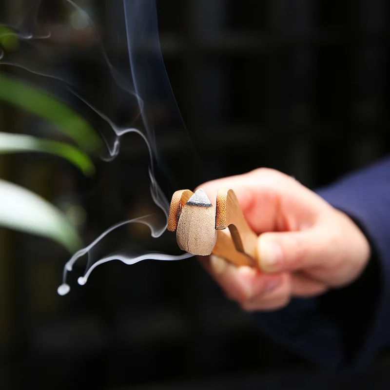 

120 Pcs Backflow Incense Granules Natural Sandalwood/Agarwood Scent for Smoke Watching, Home Odor Eliminator withFloralFragrance