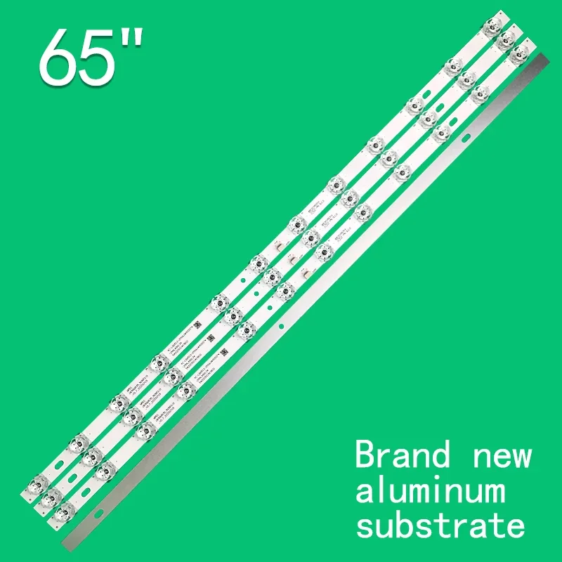 649mm New LED backlight strip suitable for TCL 65 inch 65A363 65V2 PRO 65HR330M12A1 GIC65LB105 4C-LB6512 4C-LB6512-YH 65F8-12X4-