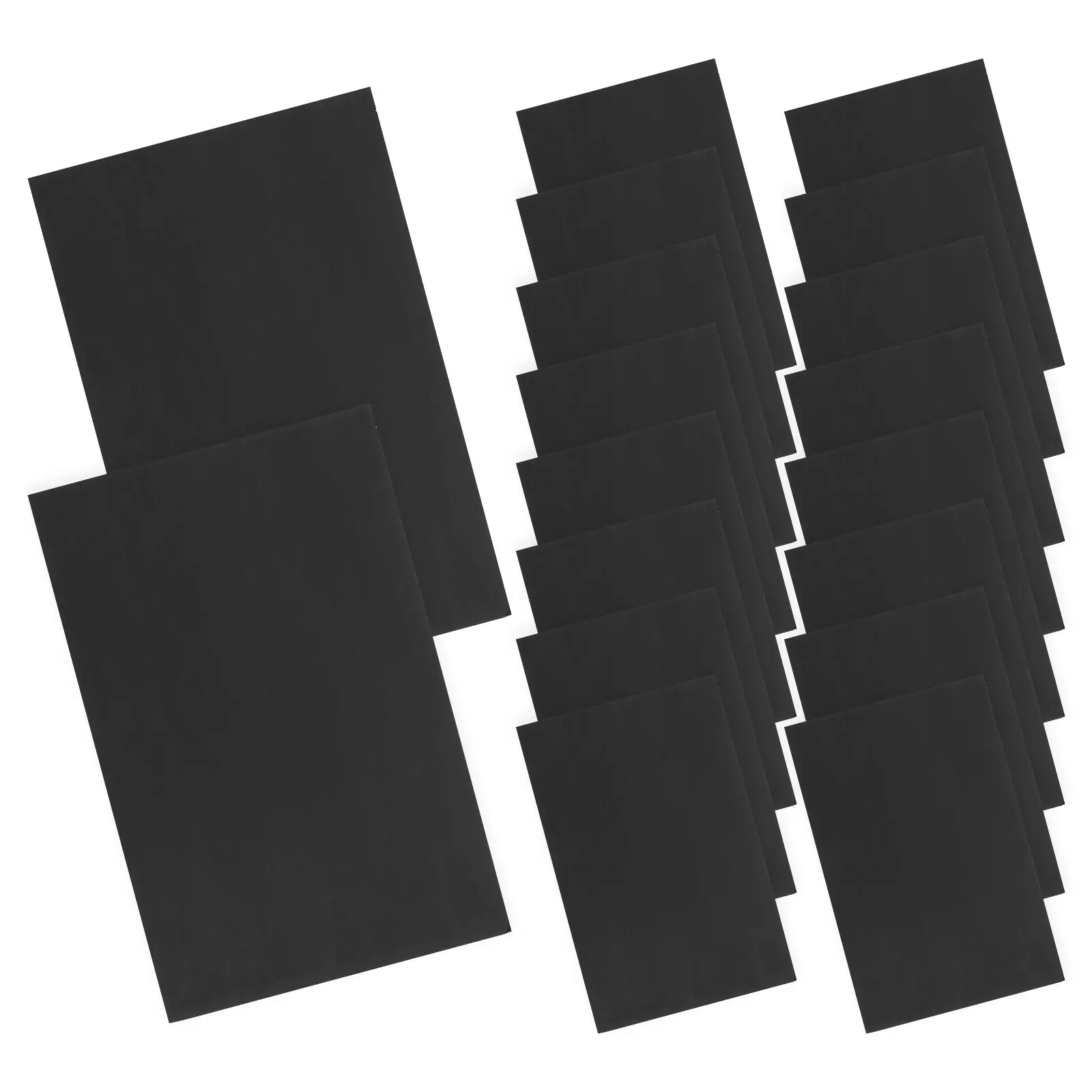 20Pcs White Foam Boards Sheet Paintable Poster Board for Art School Projects Watercolor Painting Decorative Wall Craft Display