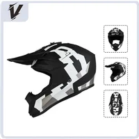 Cascos de motocicleta todoterreno populares, protectores integrales, cascos de seguridad para exteriores adecuados para adultos y niños