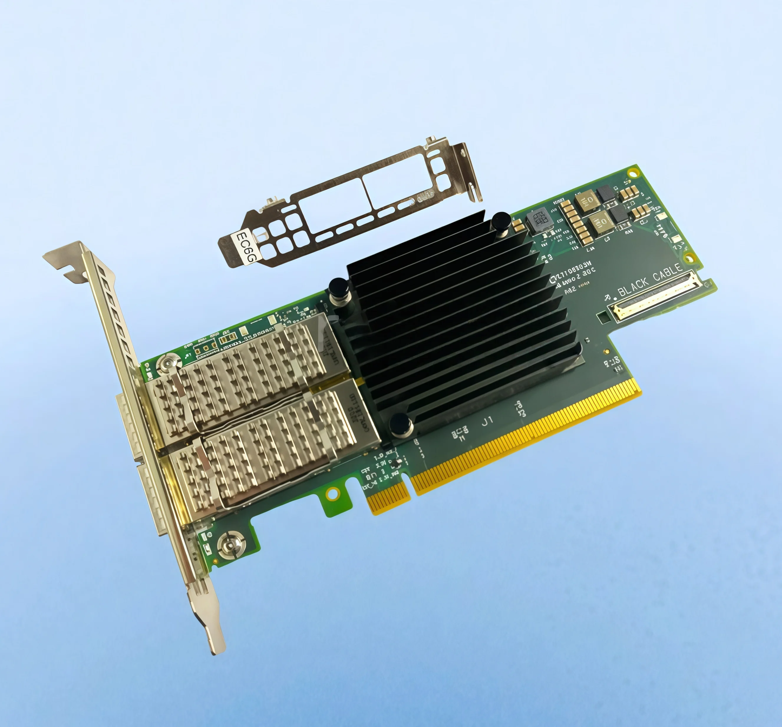 

Совершенно новая оригинальная карта IB MCX653106A-ECAT 100G с двумя портами ConnectX-6 VPI