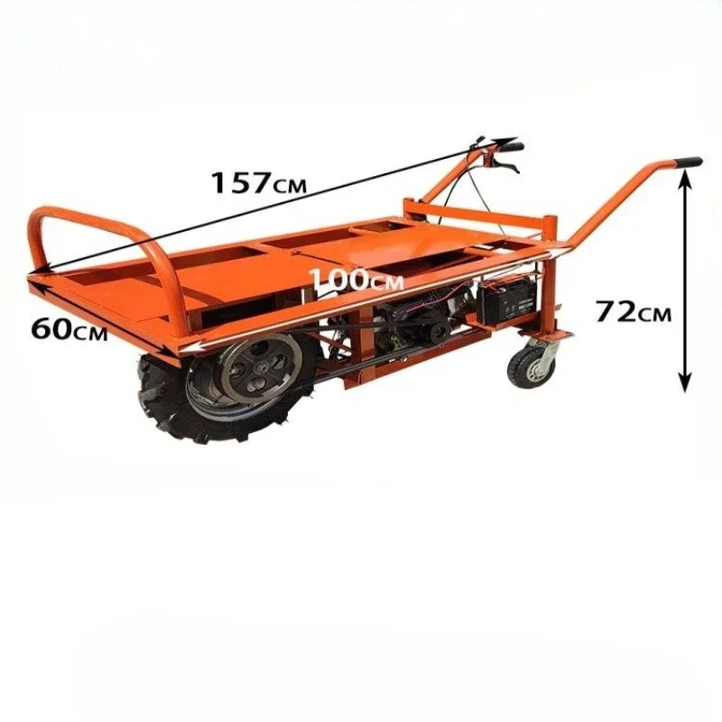 Agricultural diesel trolley electric one wheel transport vehicle construction site one wheel climbing transport vehicle