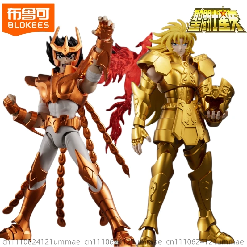 BLOKEES Building Man Saint Seiya Beyond Edition Phoenix Ikki Gemini SAGA Coleção de Modelos Móveis para Montar Brinquedos e Presentes