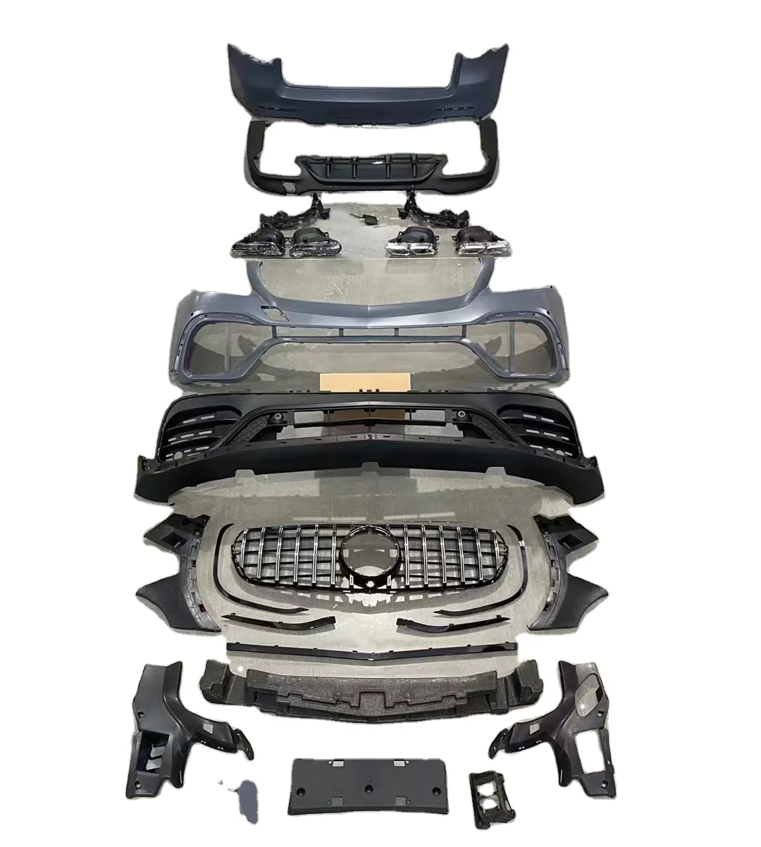 

Dream Garage Glc Upgrade Body Kit Rear Diffuser Grille Front Lip For Mercedes Benz GLC X253 2015 2016 2017 2018 2019