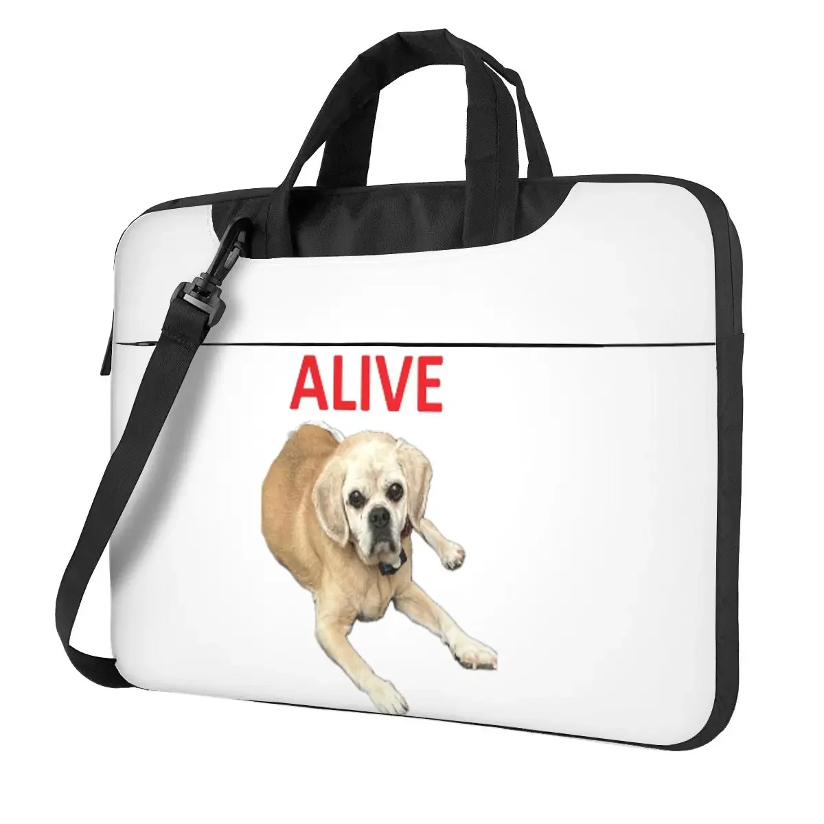 Nelly Alive Image Sac à bandoulière pour ordinateur portable, sacoche pour ordinateur, pochette de protection résistante pour ordinateur portable pour Macbook Pro Lenovo