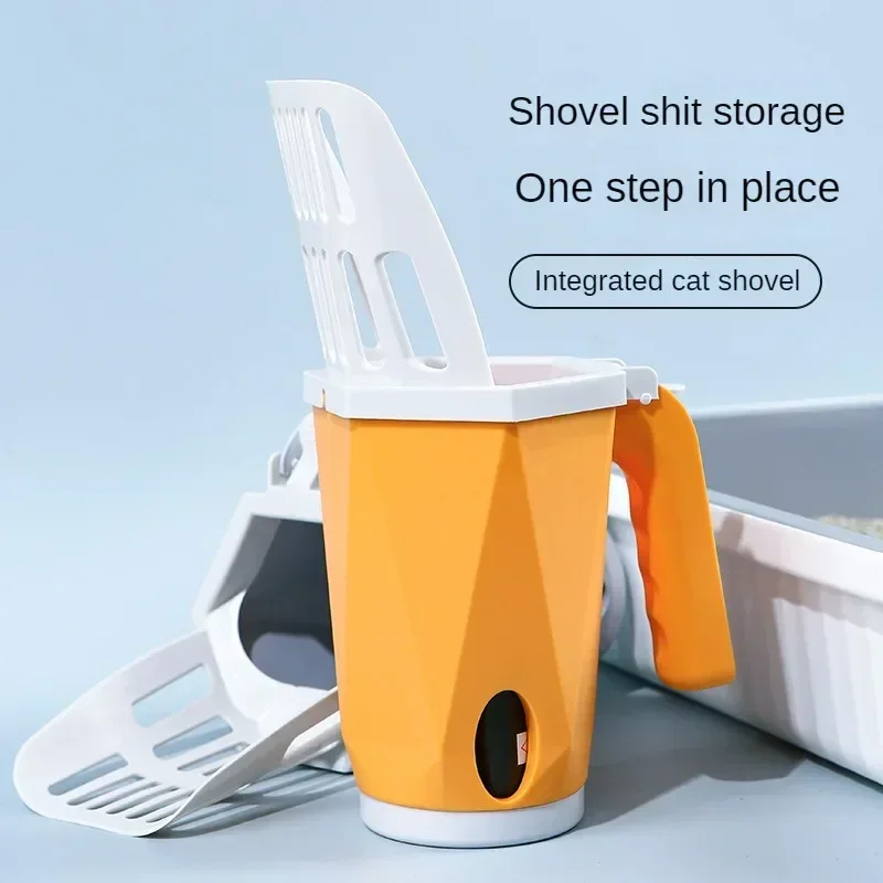 Cat Litter Shovel Scoop for Cat Filter Clean Toilet Garbage Picker Supplies Accessory Litter Box Cats Pet Products