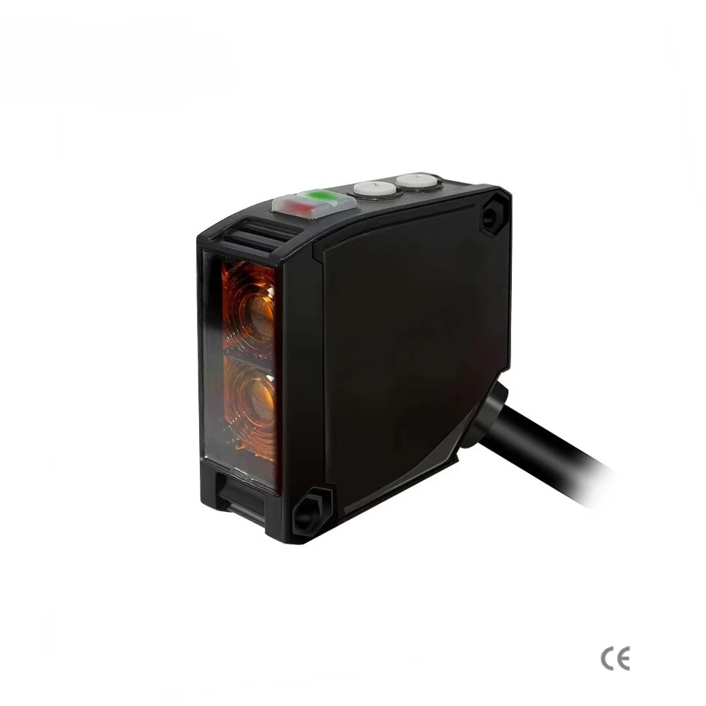 GK3-D200J Diffuse Reflection Photoelectric Sensor 200cm Long Distance Detection NPN/PNP Output ABS Housing IP65 Optical Sensor