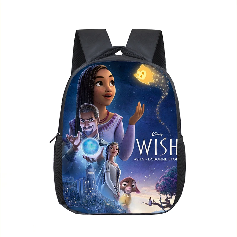 Disney Wish Kindergarten Mochila, Crianças School Bag, Criança Crianças Bookbags, Moda Presente, 12"