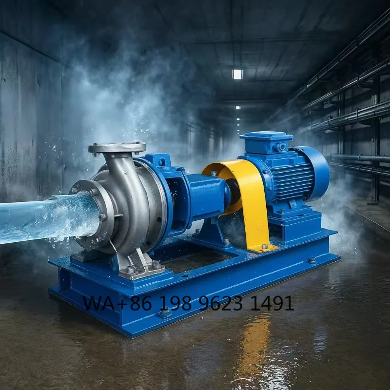 

High Pressure Multistage End Suction Centrifugal Pump Stainless Steel Cast Iron Electric Industrial Water Pump
