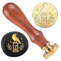 1pc Hourglass Wax Stamp 1