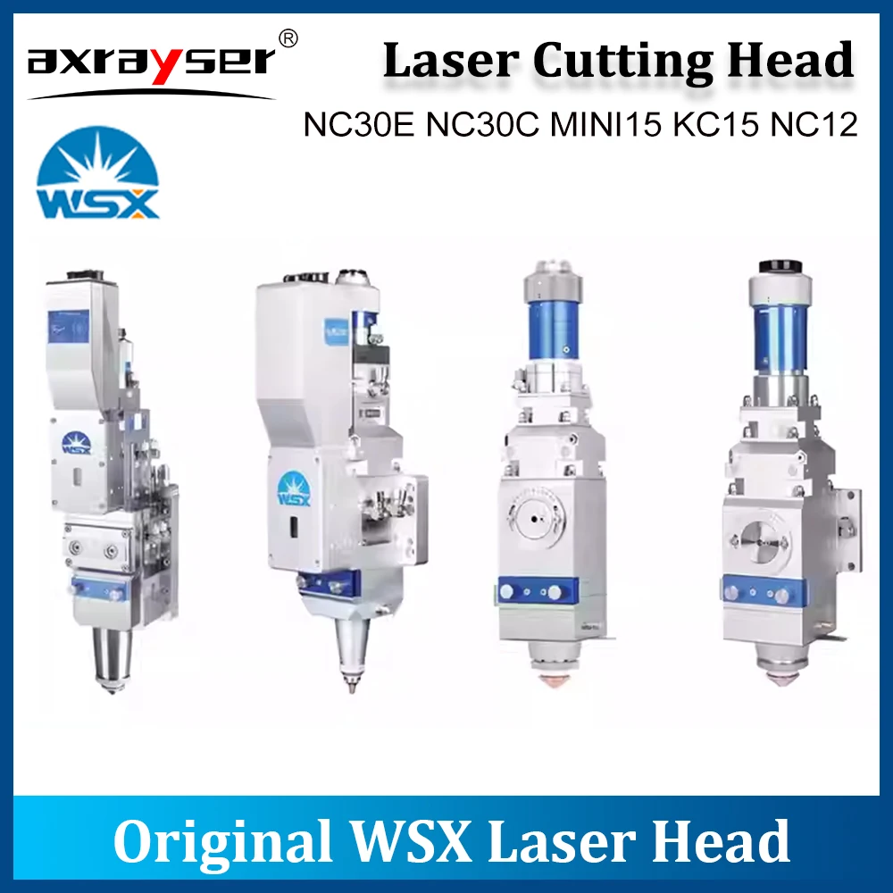 Original WSX Laser Cutting Head KC15 NC30  NC60 NC63  F125/150/200mm Auto-Focus 3D Cutting Head WSX Dedicated Welding Head