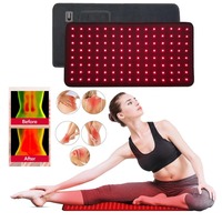 LEDs Red＆Infrared Light Therapy Belt Infrared Light Therapy Pad for Body Fatigue Deep Therapy for Back Knee Hands Feet Reliefe