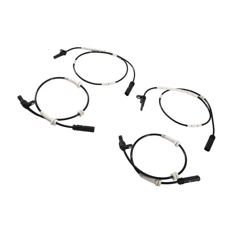 A96E-4PCS Front & Rear ABS Wheel Speed Sensor 34526869320 34526791226 For BMW F22 220I F30 320I 328I F32 F45 F46 F80 F82 F83