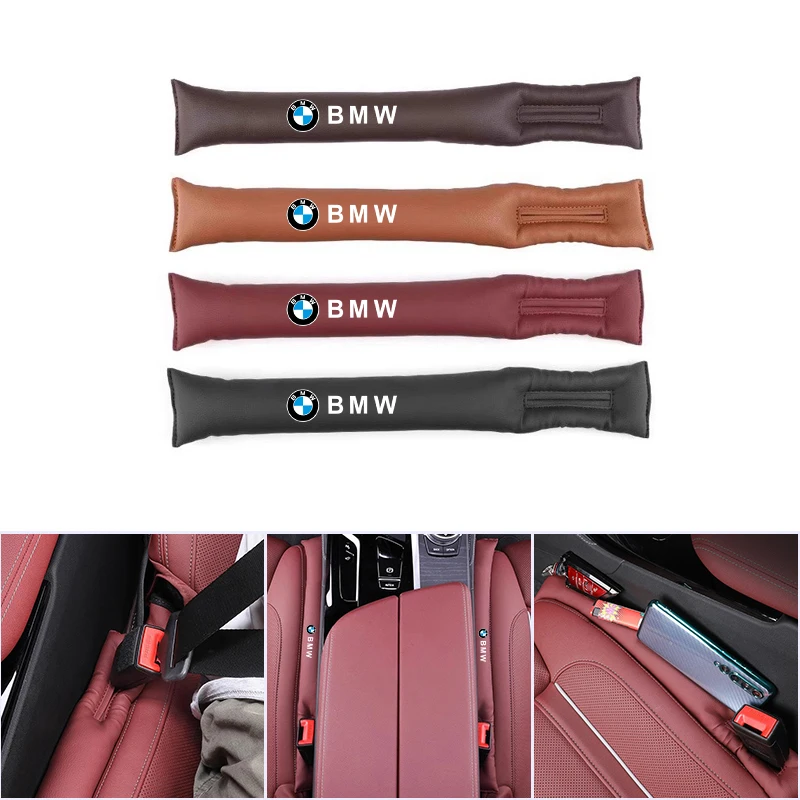 Leather Car Seat Gap Filler Seat Gap Leak Proof Filling Plug Strip for BMW M M3 M5 X1 X3 X5 X6 E46 E39 E36 E60 E90 Accessories