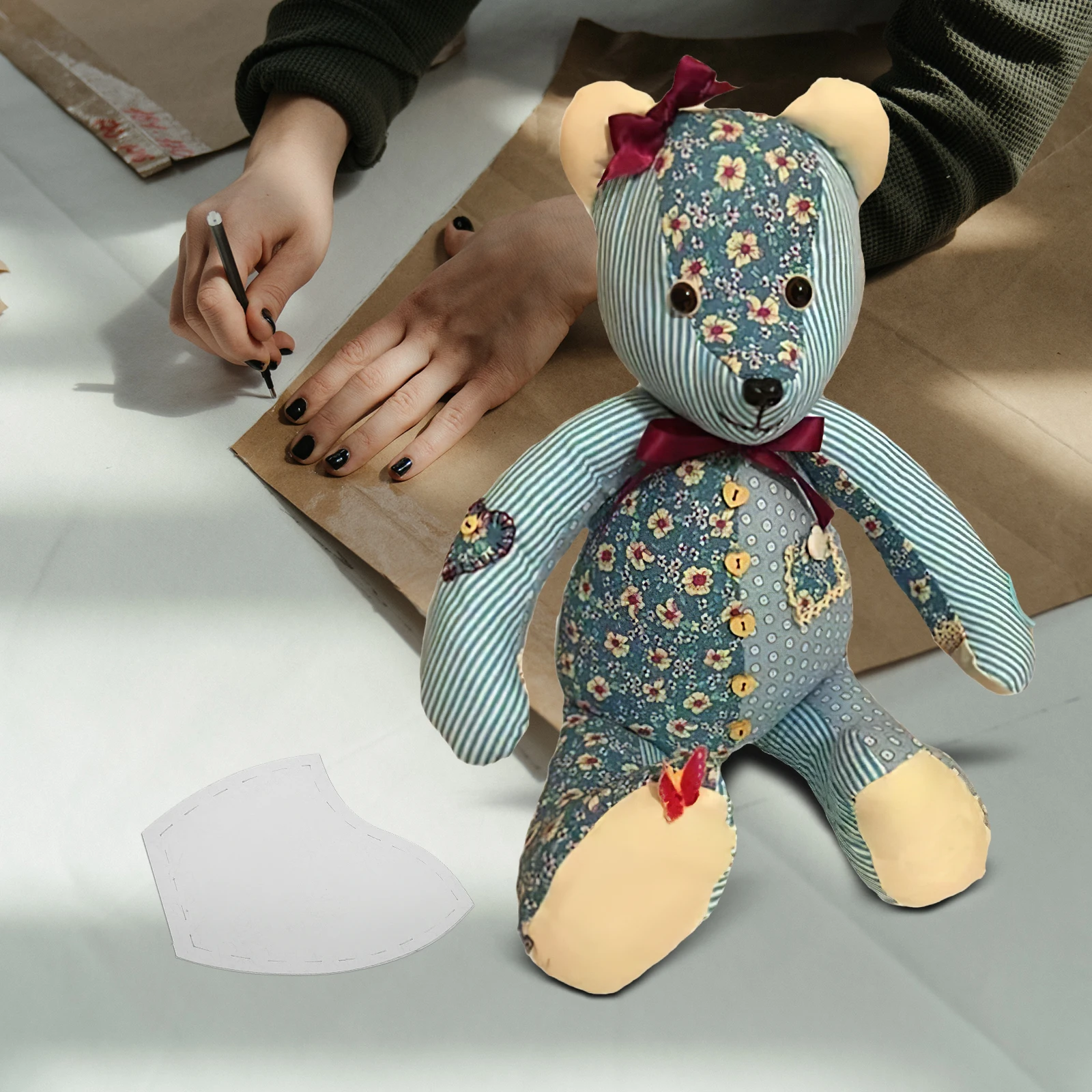 

1 set 1 Set Bear Template Ruler Set Acrylic Sewing Pattern Templates For Craft Making Templates Craft Making Diy Accessory