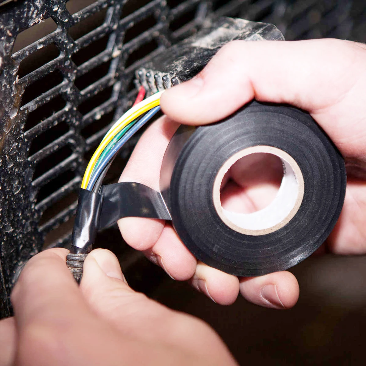 

1Pcs 15m Tape Car Engine Compartment Car With High Temperature Resistance Insulation Flame Retardant Velvet Electrical Tape