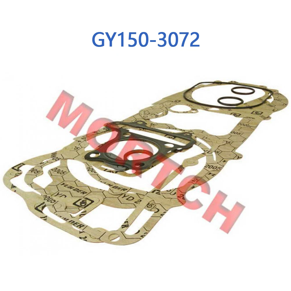 GY150-3072 GY6 150cc Full set of Gasket For GY6 125cc 150cc Chinese Scooter Moped 152QMI 157QMJ Engine