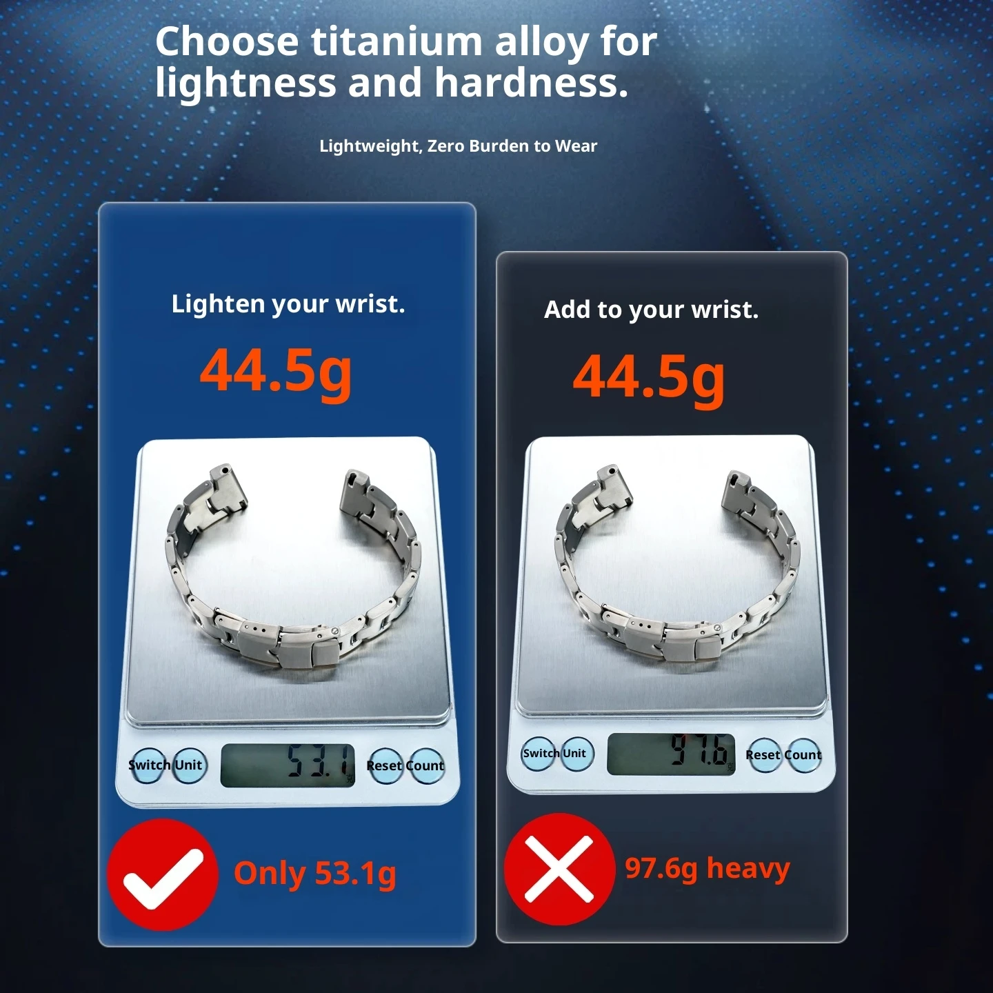 ل كاسيو PRW-30/50/60/70YT PRW-6800/6900 خفيفة الوزن سبائك التيتانيوم حزام ساعة اليد PRW-6600 PRG-650 سوار تيتانيوم 23mm24mm الرجال