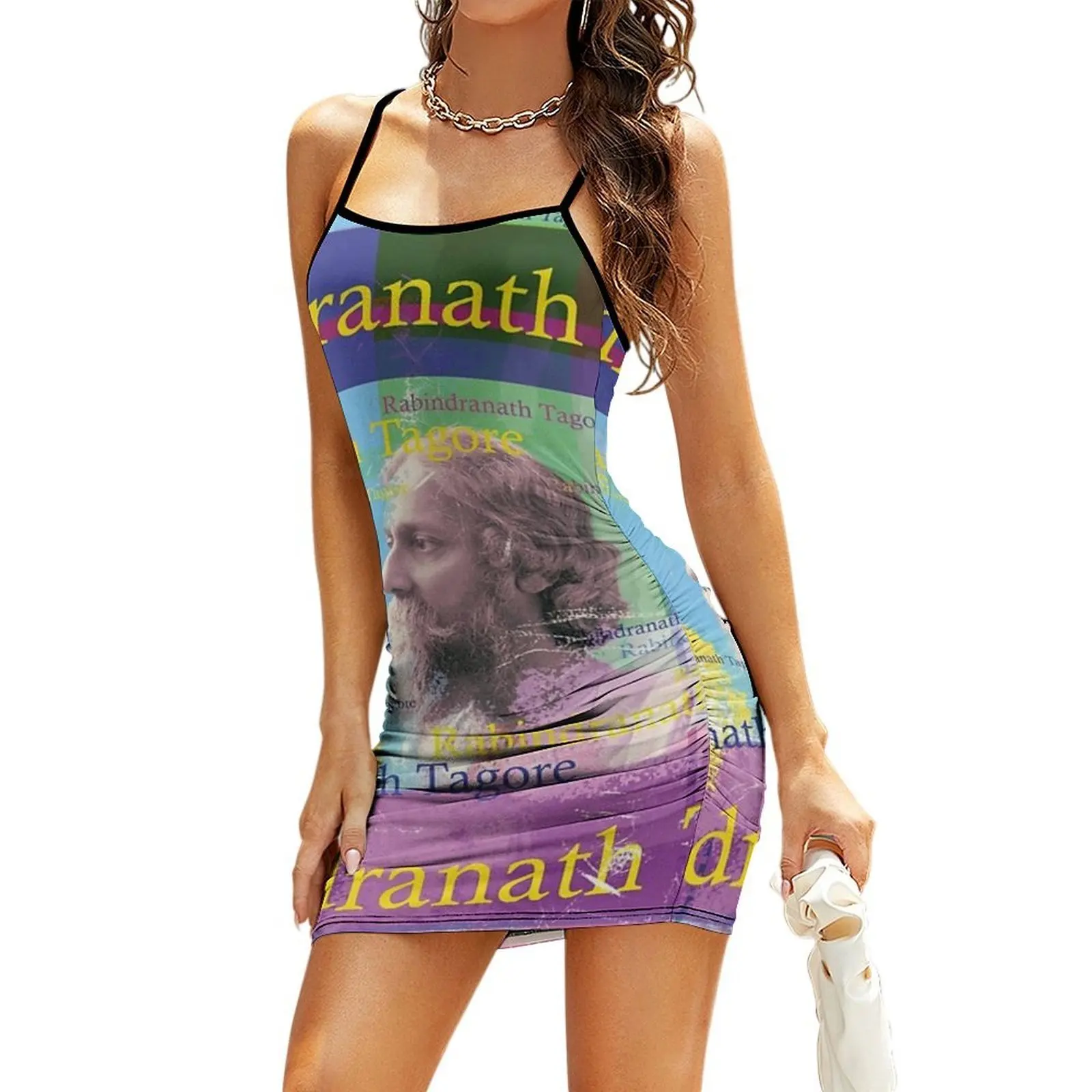 

Rabindranath Tagore, literature Sling Dress women clothes dresses korean style wedding dresses for parties cocktail dresses