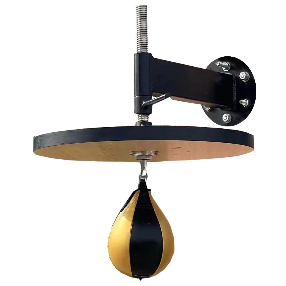 

Боксерский скоростной мяч Custom Platform черного цвета для быстрой скоростной тренировки и профессиональной практики в MMA