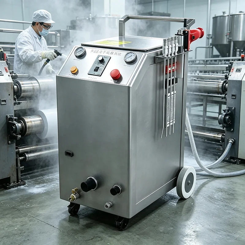 Dry Ice Blaster Dry Ice Blasting Machine For Auto Detailing Business Engine Decarbonizer