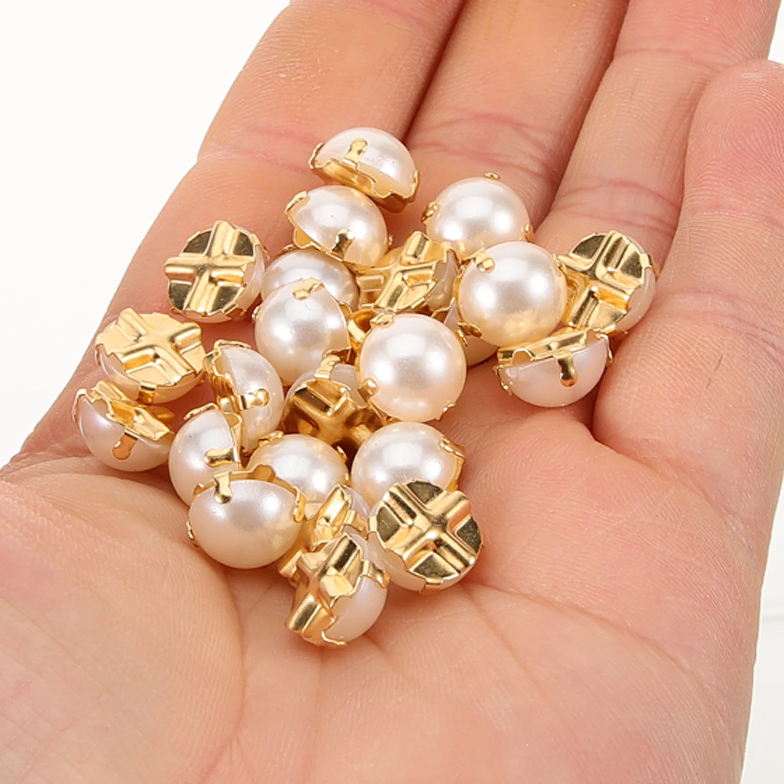 

200 Pcs Materials Claw Accessories Decorations Jewels for Crafting Imitation Embellishments