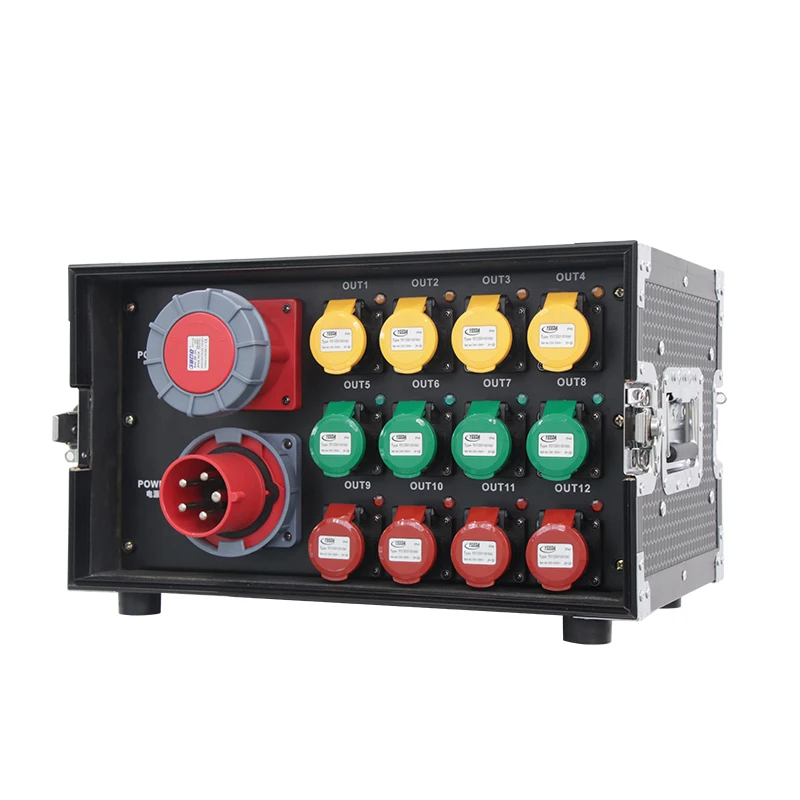 

12Ch Output Electrical Entertainment Power Distribution Equipment Distribution Box