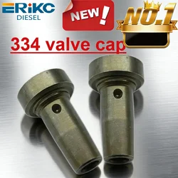 ERIKC 334 Valve Seat Diesel Common Rail Fuel Injector Control Valve Cap F00VC01334 Injection 334 Valve Bonnet Valve Head