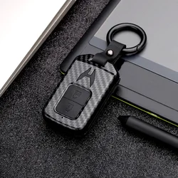 ABS+Silica Gel White Magnetic Car Remote Key Case Cover For Honda 2016 2017 2018 FK7 Fk8 JDM CRV Pilot Accord Civic Fit Freed