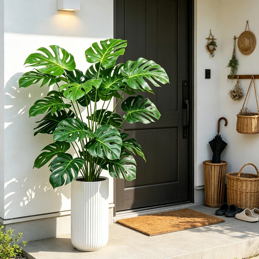 Grand arbre artificiel Monster - Monstera Adansonii avis et prix
