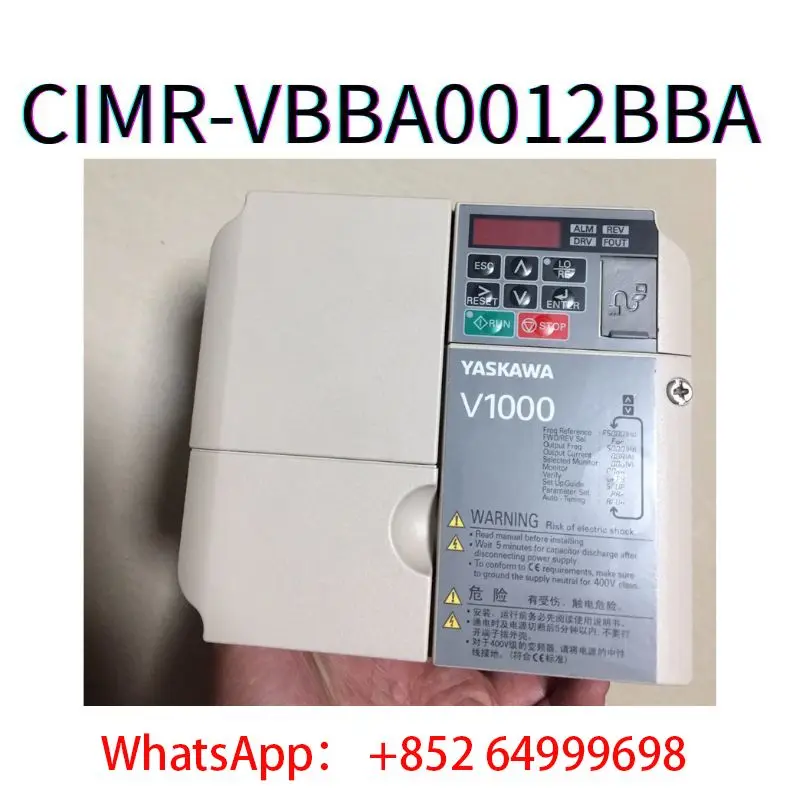 

second-hand Frequency converter V1000 CIMR-VBBA0012BBA 3KW/2.2KW 220V tested ok