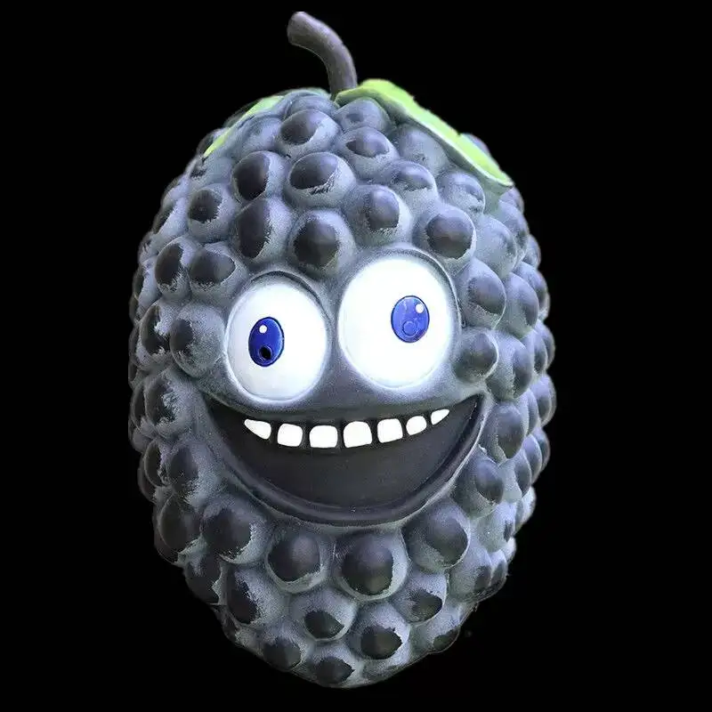Realistic Fruit Headgear Full Face Funny Sand Sculpture Performance Props Vegetable Pineapple Grape Pumpkin Durian Mask view 4