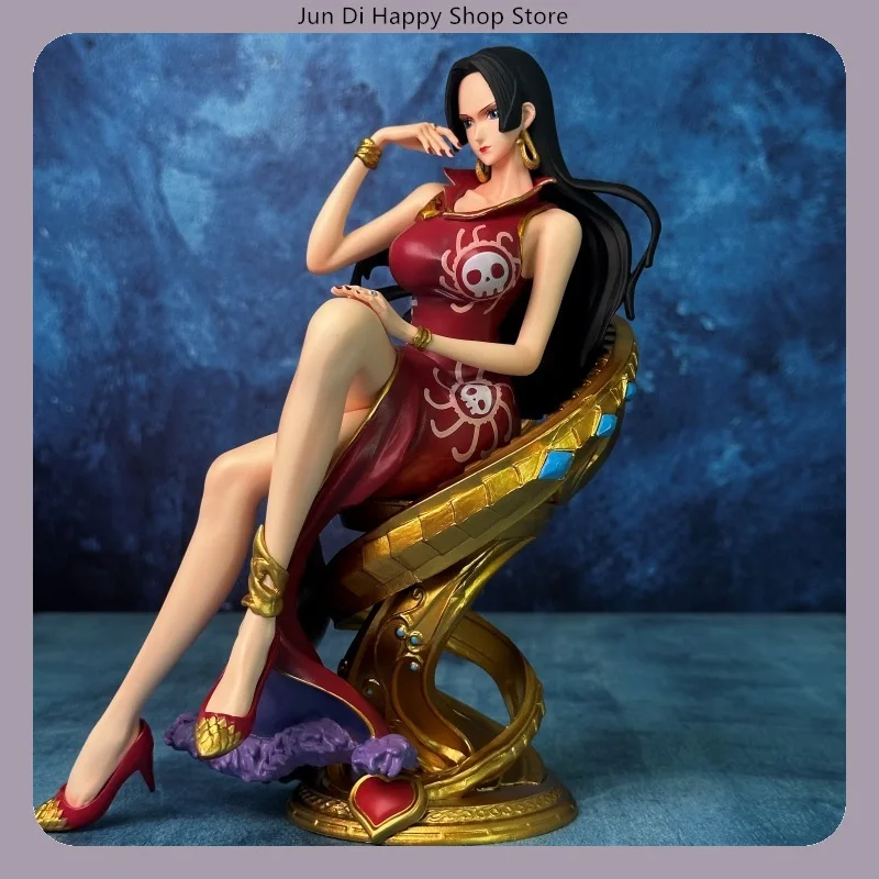 One Piece Boa Hancock Sitting Pose 23cm Anime Figur Statue Desktop Dekoration Geschenk ​