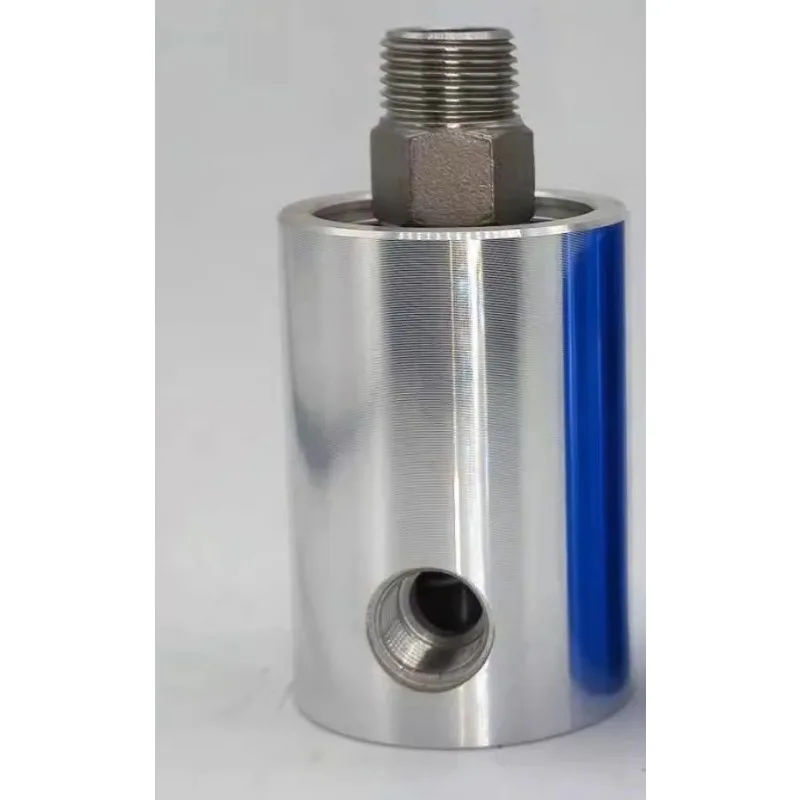 

Aluminum stainless steel high-pressure high-speed pass 360 degree water air hydraulic oil machining center rotary joint