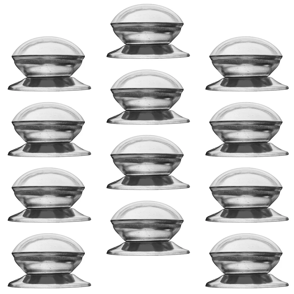 

12 Pcs Lid Handle Pot Knobs Universal Replacement Pan Cover Handles Stainless Steel Grip