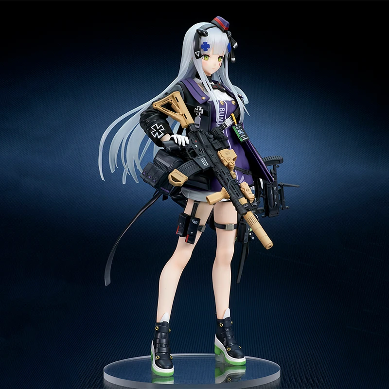 Original Genuine quesQ Girls Frontline HK416 MOD3 PVC 25CM Anime Figure Collectible Boxed Statuette Model Doll Toys For Gifts