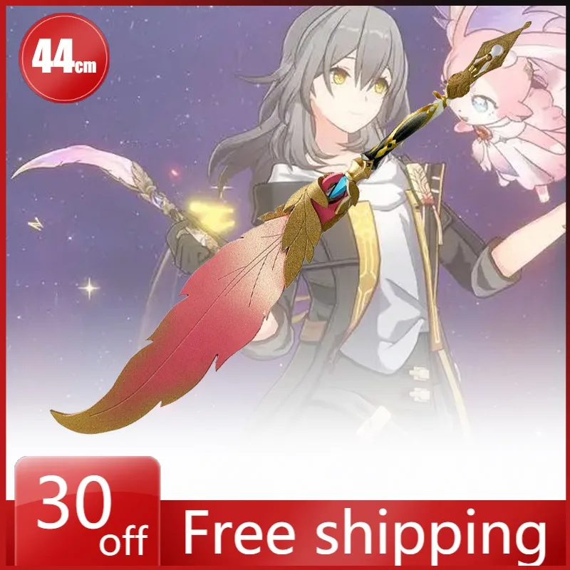 

44cm Honkai：Star Rail Prop Trailblazer Cos Play Pen Prop Anime Games Model Pvc Desktop Ornaments Decorations Holiday Gifts Toys