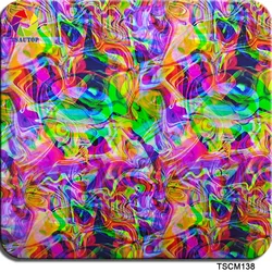 TSAUTOP TSCM138 colorful ink 0.5mX2m/10m hydro dipping hydrographic wtp film