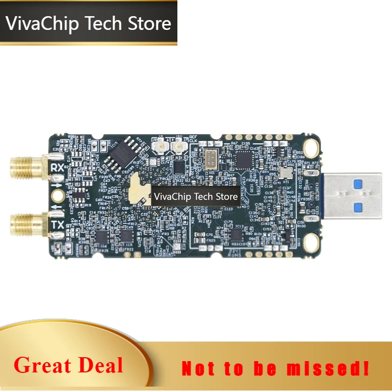 VivaChip TechCS-LIME-26 RF Module LimeSDR Mini 2.0 LMS7002M RF Transceiver Embedded Wireless Communication Development Board