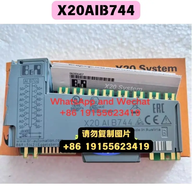 

Brand new original X20AIB744 module Functional test OK Quick delivery