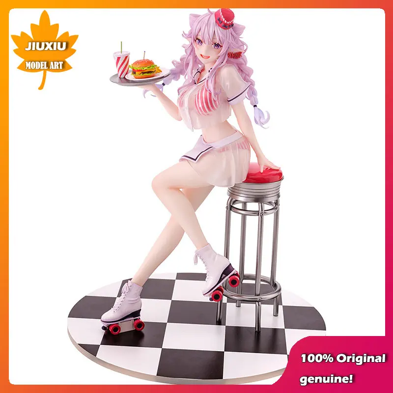 

WING Original:Sexy Girl Marinoa Trules Waiter's clothes 37.5cm PVC Action Figure Anime Figure Model Toys Collection Doll Gift