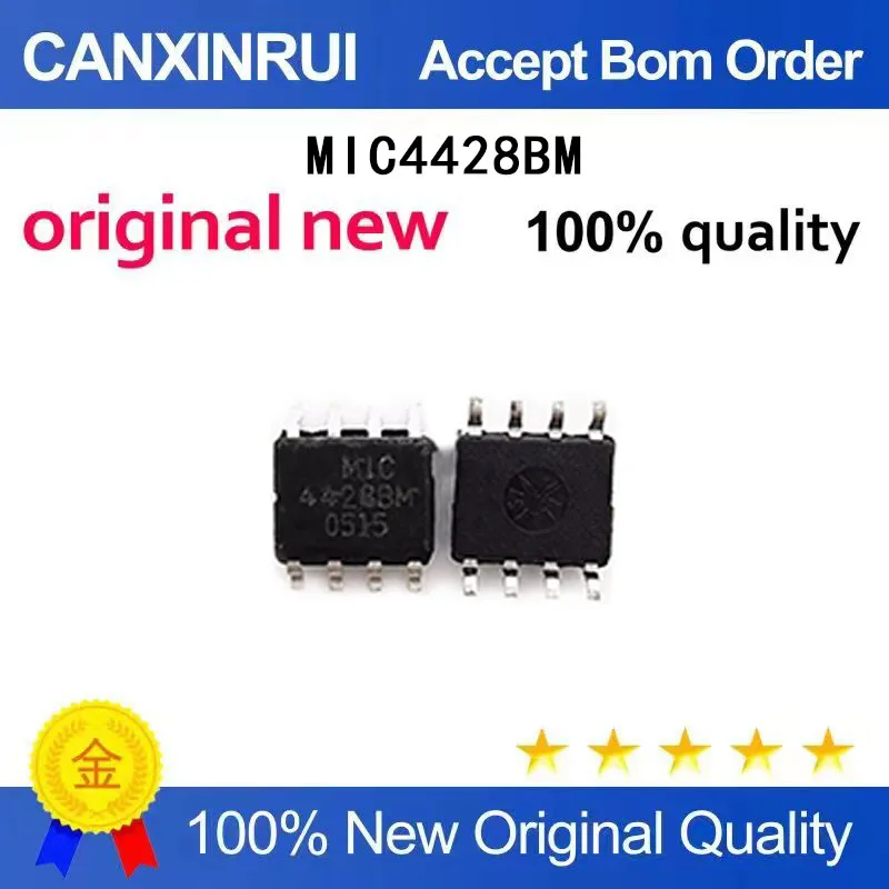 

(5-100 Pieces) Brand new original MIC4428BM 4428BM SOP8 power chip IC in stock