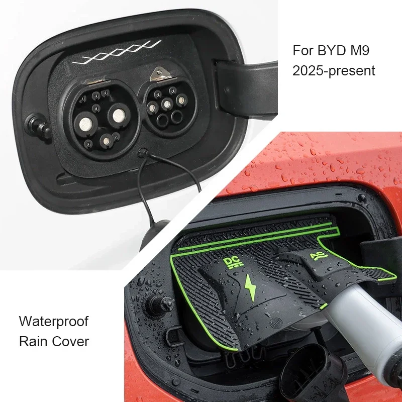 

For BYD SEAGULL DOLPHIN MINI FURF M9 XIA SEAL 5 6 New Energy Car Charging Port Waterproof Protector Cover Gun Charge Rain Cover