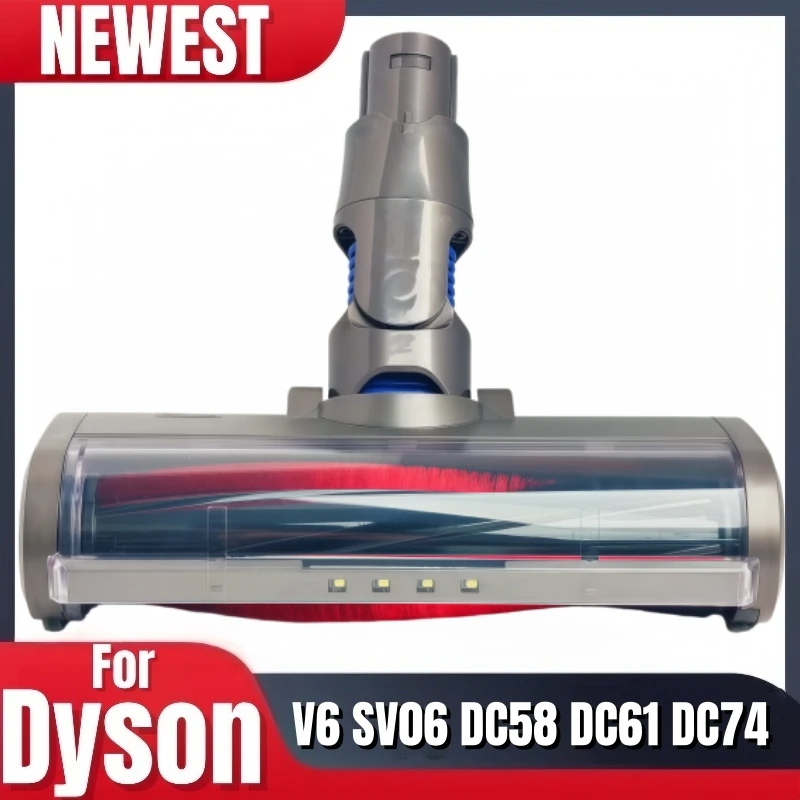 

Сменная насадка для пылесоса Dyson V6 DC58 DC59 DC61 DC62 DC74 SV04 SV06 SV09 с функцией обнаружения пыли и белой LED-подсветкой