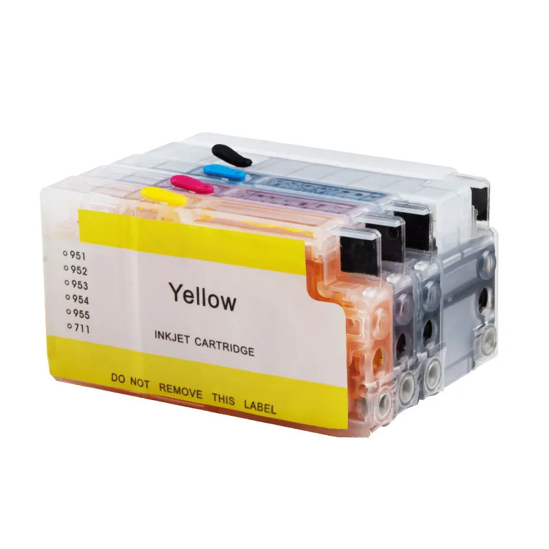 Vilaxh-cartucho Onk recargable Hp 954 954XL, con Chip permanente ARC, para impresora Hp officejet pro 7740, 8210, 8710, 8720, 8730