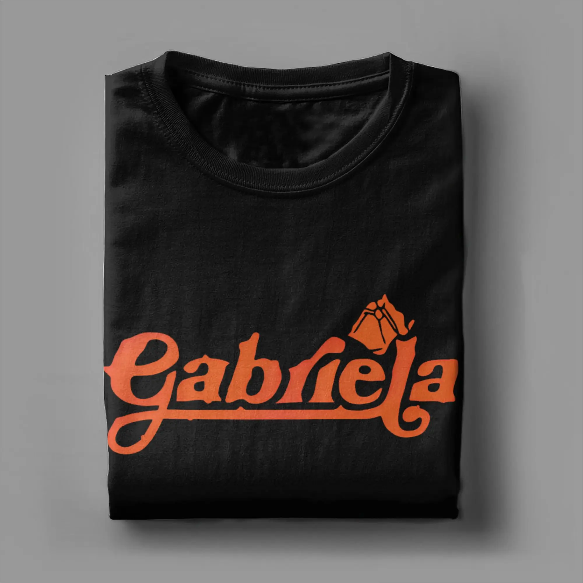 تي شيرت Katseye Gabriela Tour من القطن الخالص تي شيرت أنيق للرجال صيفي مطبوع جمالي بأكمام قصيرة تي شيرت علوي