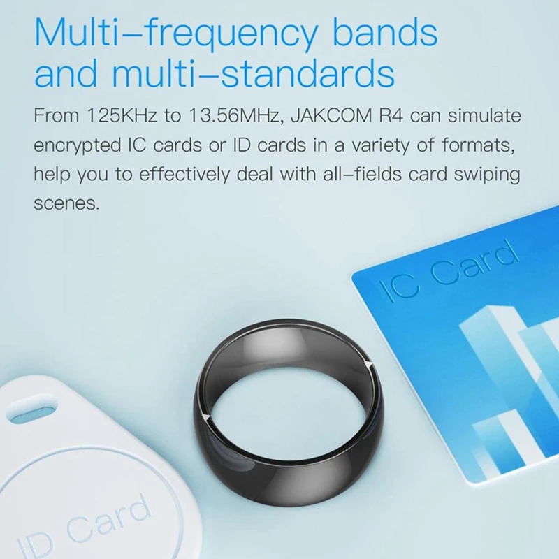 Jakcom R4 Smart Ring New Technology NFC ID M1 Magic Ring, Suitable For Android IOS Windows NFC Smart Phone Accessories