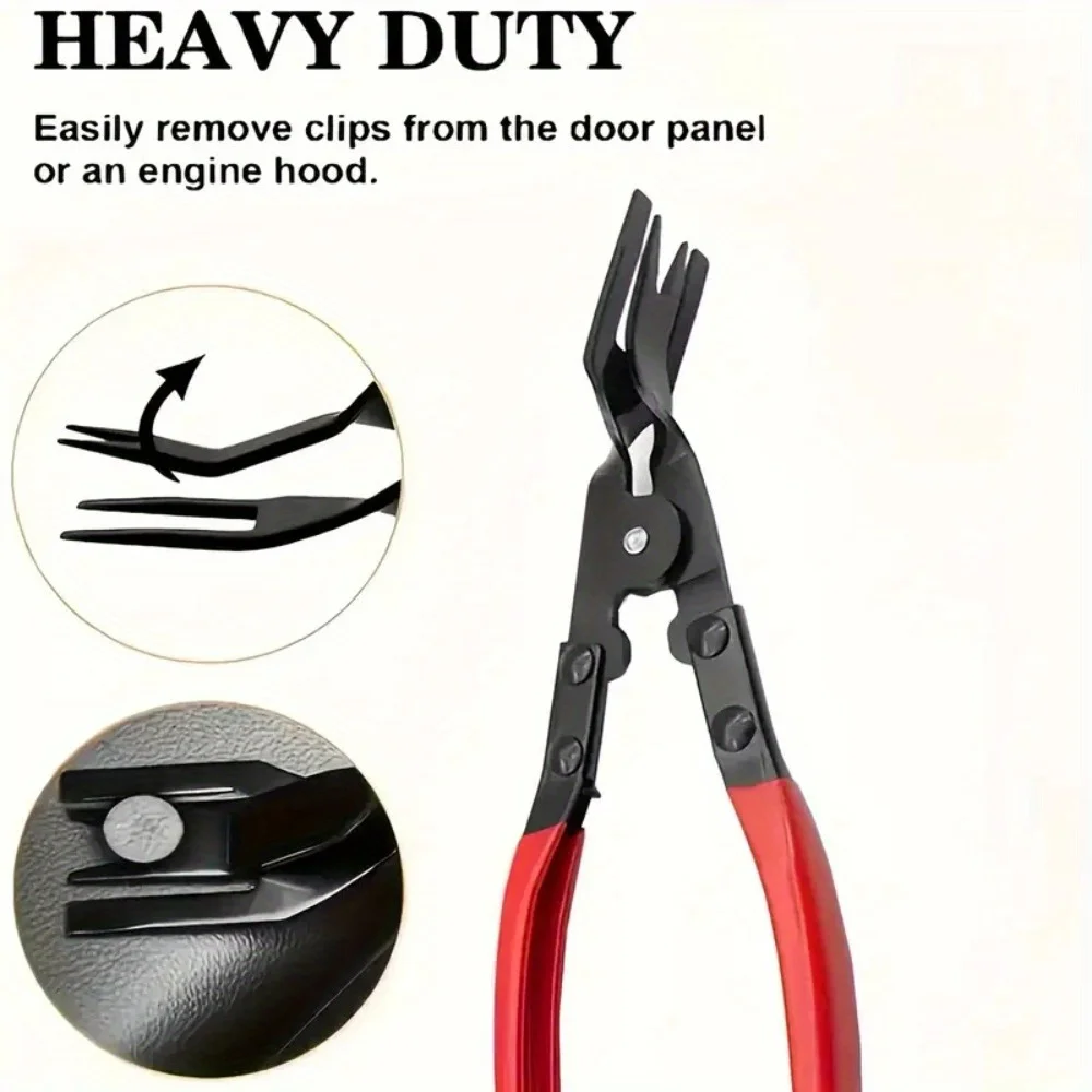 

1pc Car Headlight Repair Installation Tool Trim Clip Removal Pliers Van Door Panel Fascia Dash Upholstery Remover Tool