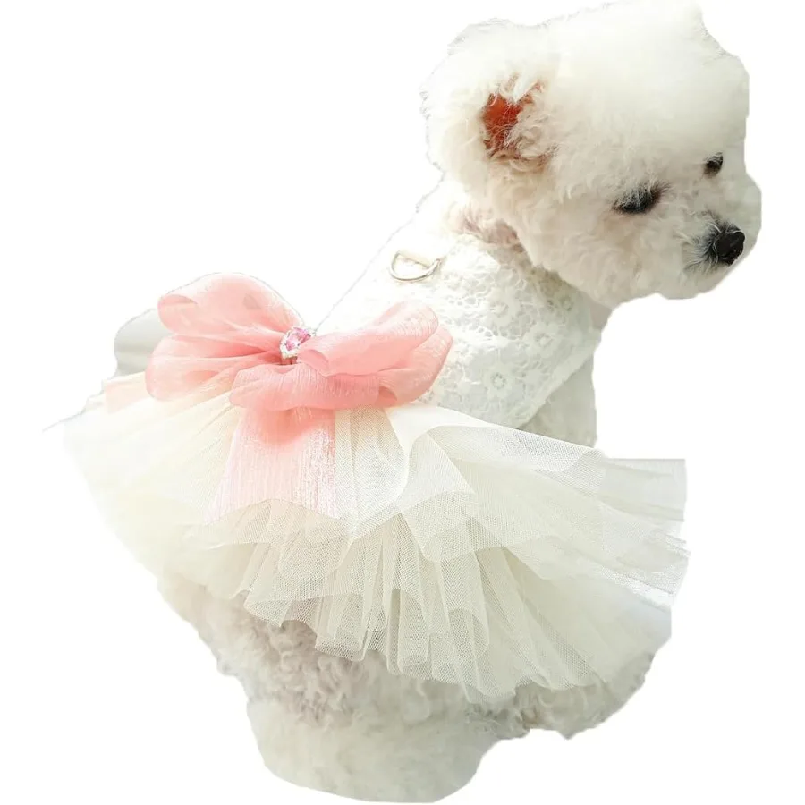 Dog Dresses Pink Do… - image