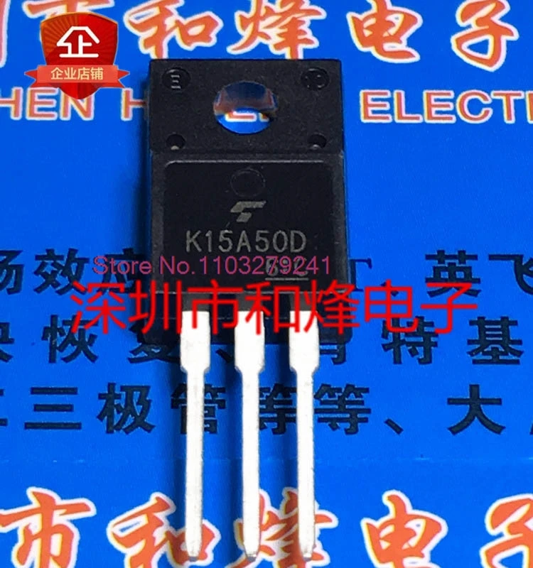 

（5PCS/LOT）K15A50D TK15A50D TO-220F MOS 15A 500V